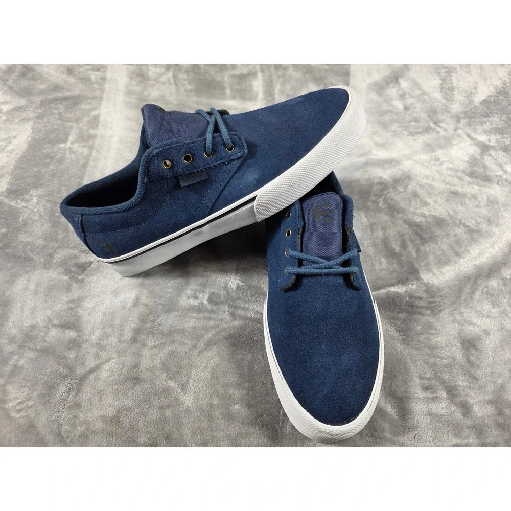 Etnies Jameson Vulc Mens Size 8 Blue Nick Garcia Suede Skate‎ Shoes NEW